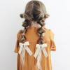 Yxiang Ponytail Bow Hair Ties with Bows 40 Pack Includes 20 Colors Soft Light Weight Classic Bow Pattern Perfect for Gir