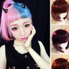 10Pcs 5 Pair Devil Horn Hair Clips Barrette Horror Gothic Halloween Cosplay Costume Party Accessories Small Demon OX Hor