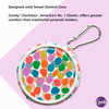 Goody Kids Ouchless Elastics with Mini Pouch 11 Count Dots Print for All Hair Types Hair Accessories for Women and Girls