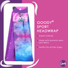 Goody Sports Headwrap 2 Pack Reflective Galaxy Soft and Strong for a Comfortable Fit for All Hair Types Ouchless Hair Ac