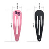 Hair Clips KUBOM 120Pack Metal Snap Hair Barrettes Barettes and Hair Clips for GirlsToddlersKidsWomen Baby and FineThick