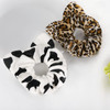 Mouse Ear Scrunchies for Hair Funtopia 9 Pcs Cute Velvet Scrunchies for Women Girls Kids Fashion Colorful Scrunchy Hair