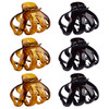 Large Octopus Hair Clips for Thick and All Hair Types 32 Strong Hold Jumbo Hair Jaw Clips for Women and Girls 6 Packs Bl