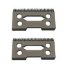 Professional StaggerTooth Clipper Replacement ceramic Blades 2Hole 2161 Compatible with 5 Star Senior Cordless Wahl Magi