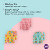GOODY Classics Half Claw Clips 3Pack Disney Princess Moana Great for Easily Pulling Up Your Hair PainFree Hair Accessori