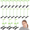 HANABASS Bean Sprout Hair Clips 50 Pcs Set Cute Plant Hairpins for Girls Women Diy Hair Accessories for School Festival