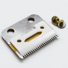 Professional 2Hole Stagger Tooth Replacement Blades Set 2161 Compatible with Wahl 5 Star Series Cordless Magic Clip Hair