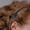 LALAFINA 3pcs Duckbill Hair Clips with Teeth Large Alligator Hair Clips NonSlip Duckbill Metal Clips for Styling Salon S