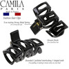 Camila Paris CP3547 French Hair Clips for Women Thick Long Curly Wavy Hair Strong Hold No Slip Grip Made in France