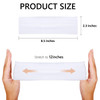 Huachi Headbands for Women Non Slip 16 Pack Elastic Sports Hair Bands for Women Soft Cotton Cloth Headband for Workout Y