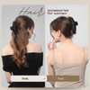 5 Inche Extra Large Claw Clips Hair Clips for Thick Hair and Long Hair 4 Pack Xl Jumbo Claw clips Oversized Matte Nonsli