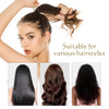 20 PCS Boho Hair Ties Bracelets 5 Style Hair Ties No Damage Bracelet for Thin and Thick Hair Cloth Hair Ties for Girls W