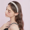 SHEHARUHI 2 Pieces Fashion Rhinestone Headbands Gorgeous Crystal Hair Accessories Glitter Sparkly Diamond Headbands for