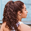 Burlybands Large Hair Ties for Thick Heavy or Curly Hair NonSlip NonDamage Seamless Womens Ponytail Scrunchies Black 3 P