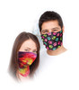Spoontiques Color Bursts Hair Wrap Multifunctional Bandanna Headband Hair Tie Gaiter and Scarf