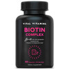 Vital Vitamins Biotin Complex Pills - with Hyaluronic Acid, MSM, Collagen, & Vitamin C - Supplement for Hair, Skin, & Nails - 60 Capsules online at globaldelivered