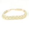 BOBIYA 3 Strands Synthetic Hair Braided Headband Classic Chunky Wide Plaited Braids Elastic Stretch Braid Headband for W