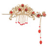 Minkissy Hair Clip Hair Stick For Women Vintage Tassel Hair Pin Chinese Hanfu Hair Clip Hair Styling Accessories 2 Piece