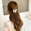 Butterfly Hair Clips Tortoise Shell Cellulose Acetate Barrettes Claw Clips NoSlip Grip French Design Hair Jaw Clips Clam