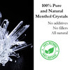 GreenHealth Menthol Crystals 4 oz 100 Natural Strong Mint Scent for Aromatherapy Diffusers DIY Wax Melts Soaps FoodGrade
