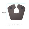 Professional Silicone Hairdressing Shawl Barber Shop Hair Cutting Dyeing Cape NonSlip Neck Wrap for Hairdressing Hair Dy