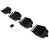 4 Pieces 4 Sizes Black Nylon Professional Hair Clipper Guide Guard Combs 3170400 18 14 38 12 Compatible with Wahl Standa
