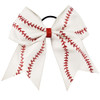 Girls Cheerleader Jumbo Bow Ponytail Holder Hairbow Girl Teen Hair Accessories JB81 DWhite Yellow