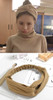 QandSweet Women and Little Girls Stretchy Headbands Teens Cross Hairband for Fashion Shampoo Sports Girl Head 4050CM