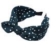 Qiabao Womens Vintage Plaid Headbands Headwraps Hair Band with Bow Pack of 3