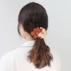 TOP SEWING Crystal Rhinestones Women Barrettes French Hair Clip Vintage Spring Hair Clips for Long hair Doublecolor Yell