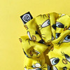 Looney Tunes Fabric Scrunchies set x3 MAD Beauty Bugs Bunny Tweety and Sylvester Fun Comfortable Retro Cartoon Hair Acce