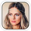 Aukmla Boho Sequins Head Chain Festival Wedding Headpiece Hair Chain Spring Summer Christmas Fashion Headband Hair Jewel