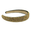 Shining Colorful Rhinestone Crystal Wide Side Headband Hair Hoop Fashion Women Hairstyle Headwear Accessorie Colorful