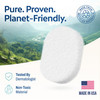 HartFelt Bath Sponge | Soft Exfoliating Body Sponge for Dead Skin | Chemical-Free Bath Scrubber for Body | Cleanses Skin from Dirt & Excess Oil | Mad online at globaldelivered