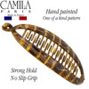 Camila Paris CP1040 French Large Banana Clip Hair Comb Classic Banana Clips Hair for Thick Hair Ponytail Holder Interloc