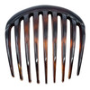 Camila Paris CP2431 French Hair Side Comb Small Rounded Tortoise Shell French Twist Hair Combs Strong Hold Hair Clips fo