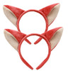 Sheliky Headband Fox Ear Headbands Halloween Dress Up Headdress Birthday Cosplay Costume Hair Accessory for Women 01