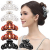 RC ROCHE 6Pcs Claw Clips for Thick Hair Women Jaw Extra Big Jumbo No Slip Hold Strong Cute Sectioning Clamp Medium Clear