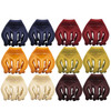RC ROCHE ORNAMENT 12 Pcs Womens Octopus Claws Jaw Pumpkin Hair Clips Interlocking Teeth Strong Hold No Slip French Clutc