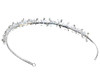 SAMKY Bridal Wedding Rhinestone Crystal Beads Flower Prom Headband Tiara T848