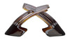 France Luxe Belle Interlocking Comb Pair Tortoise