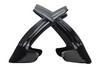 France Luxe Belle Interlocking Comb Pair Black