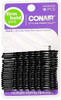 Scunci 55367 Black Styling Essentials Bobby Pins 18 Count pack of 3