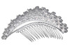Handmade Bridal Rhinestone Crystal Wedding Hair Comb Tiara T1109