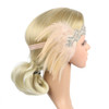 Aylmrice Vintage Feather Rhinestone Headband 1920s Bridal Headpiece for Women Gatsby Accessories Dance Party Hair Costum
