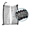 HairZing Clip Medium Vintage Clincher Comb Tool for Thick Thin and Curly Hair Stretchy Banana Hair Clips for Girls Elast