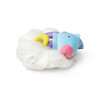 BT21 Dream of Baby MANG Character Scrunchie Elastic Hair Tie Band Accessories for Women and Girls WhiteBlue