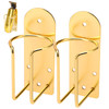 CestoMen Hair Clipper Holder2Pcs Electric Hair Trimmer Cutter Stand Stainless Steel Clippes Rack for Salon Tools Organiz