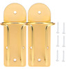 CestoMen Hair Clipper Holder2Pcs Electric Hair Trimmer Cutter Stand Stainless Steel Clippes Rack for Salon Tools Organiz