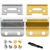 Fit for Wahl Clippers Replacement Blade Professional Precision 2 Hole Adjustable Hair Trimmer Parts Gold Silver Blades C